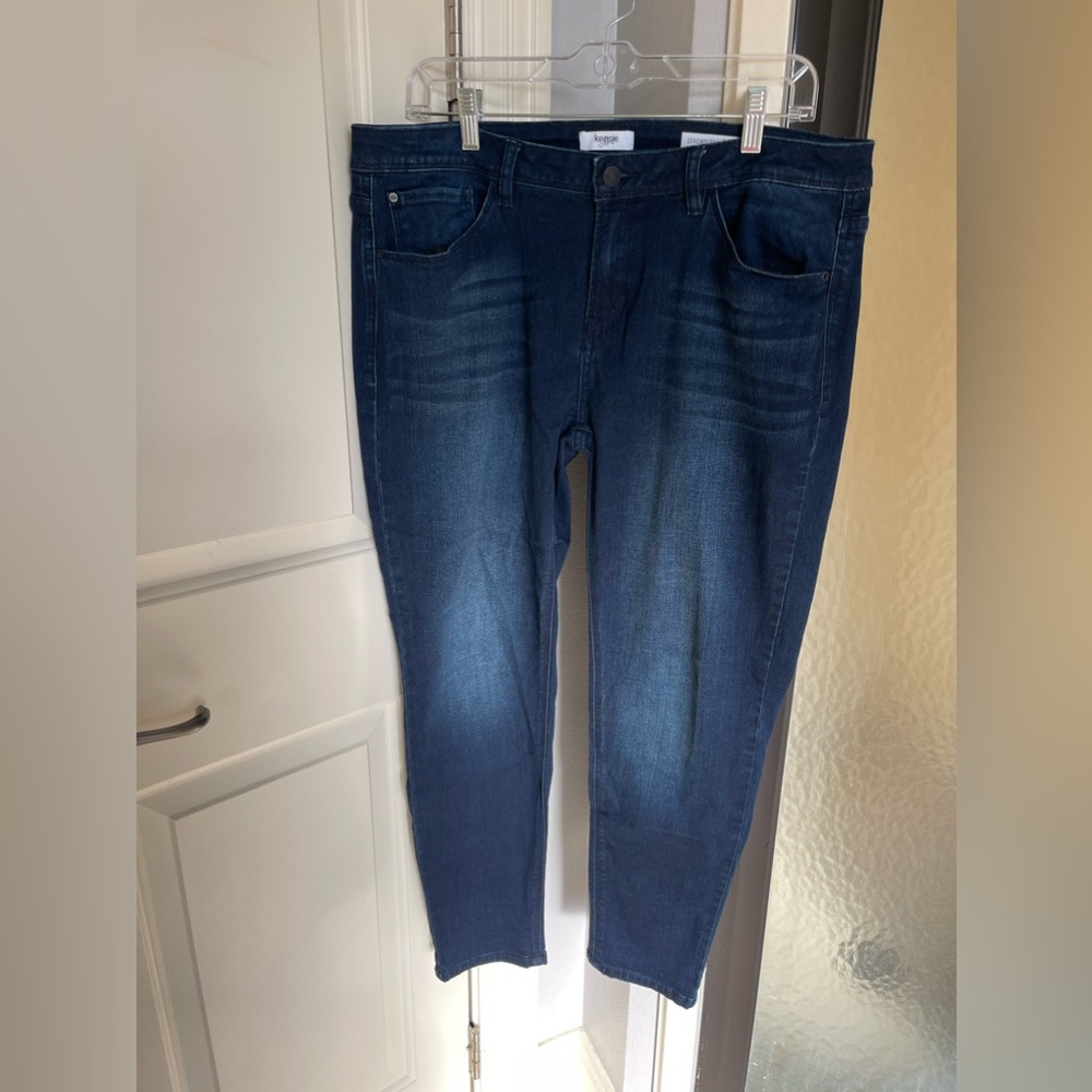 Kensie Skinny Jeans Effortless Ankle Length Size 14